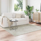 vidaXL Vloerkleden Rechthoekig PALMERAS Crème 150 x 80 cm Polyester