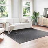 vidaXL Vloerkleden Rechthoekig PALMERAS Crème 150 x 80 cm Polyester