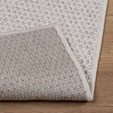 vidaXL Vloerkleden Rechthoekig LUGO Crème 150 x 80 cm Polyester