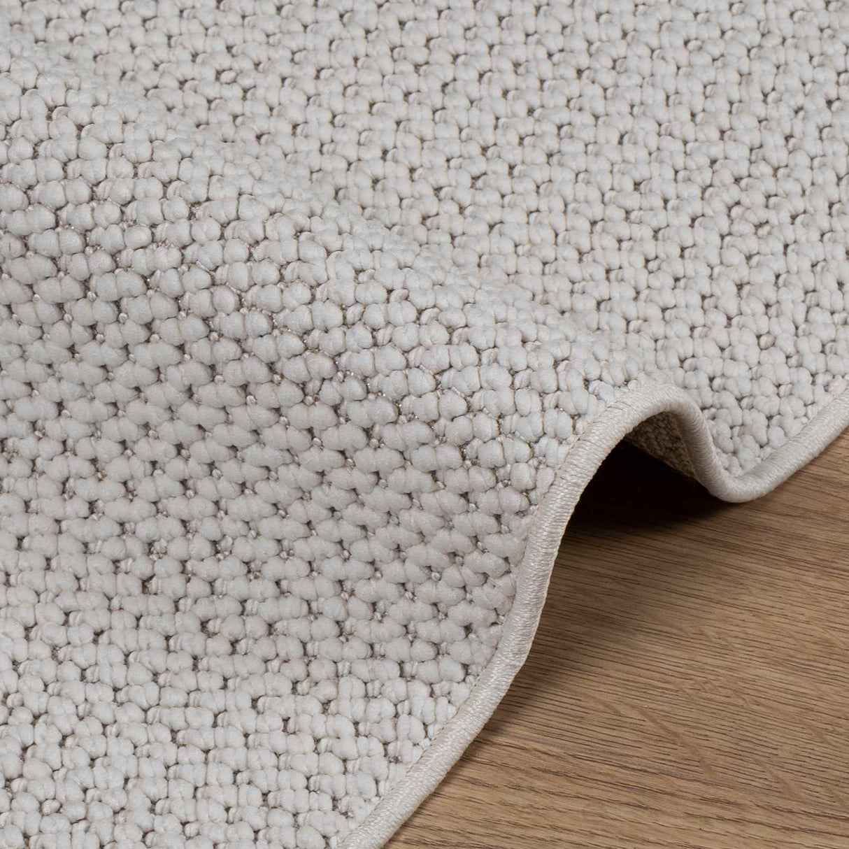 vidaXL Vloerkleden Rechthoekig LUGO Crème 150 x 80 cm Polyester