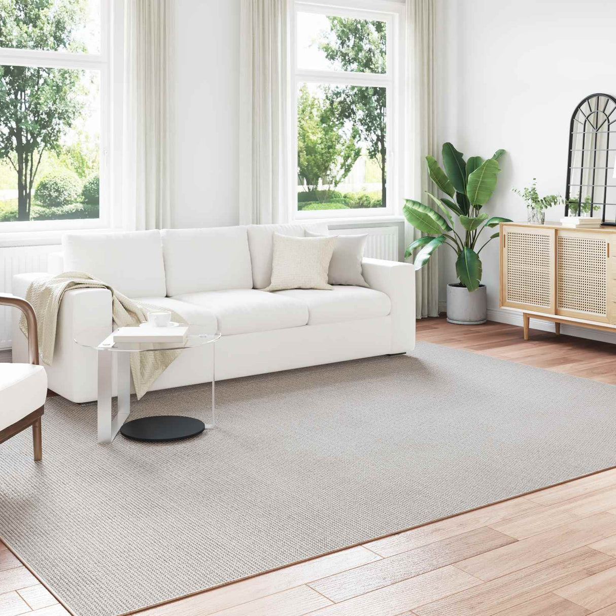 vidaXL Vloerkleden Rechthoekig LUGO Crème 150 x 80 cm Polyester
