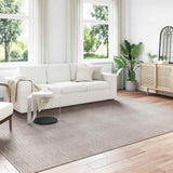 vidaXL Vloerkleden Rechthoekig LUGO Crème 150 x 80 cm Polyester