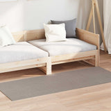 vidaXL Vloerkleden Rechthoekig LUGO Crème 150 x 80 cm Polyester
