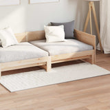 vidaXL Vloerkleden Rechthoekig SIROLO Crème 150 x 80 cm Polyester