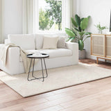 vidaXL Vloerkleden Rechthoekig SIROLO Crème 150 x 80 cm Polyester