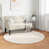 vidaXL Vloerkleden Rechthoekig SIROLO Crème 150 x 80 cm Polyester