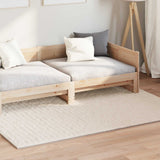 vidaXL Vloerkleden Rechthoekig SIROLO Crème 150 x 80 cm Polyester