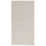 vidaXL Vloerkleden Rechthoekig GALATI Crème 150 x 80 cm Polyester