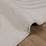 vidaXL Vloerkleden Rechthoekig GALATI Crème 150 x 80 cm Polyester
