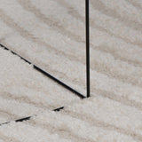 vidaXL Vloerkleden Rechthoekig GALATI Crème 150 x 80 cm Polyester