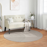 vidaXL Vloerkleden Rechthoekig GALATI Crème 150 x 80 cm Polyester