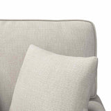 vidaXL Chaise Lounge met Rok Crèmekleurig 157 x 91 x 91 cm ARES