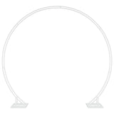 vidaXL Wedding Arch White 220 x 45 x 200 cm Steel