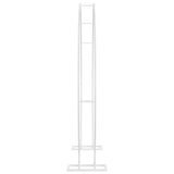 vidaXL Wedding Arch White 220 x 45 x 200 cm Steel