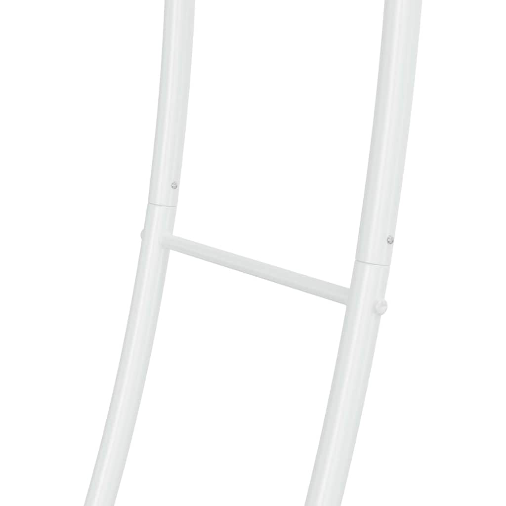 vidaXL Wedding Arch White 220 x 45 x 200 cm Steel