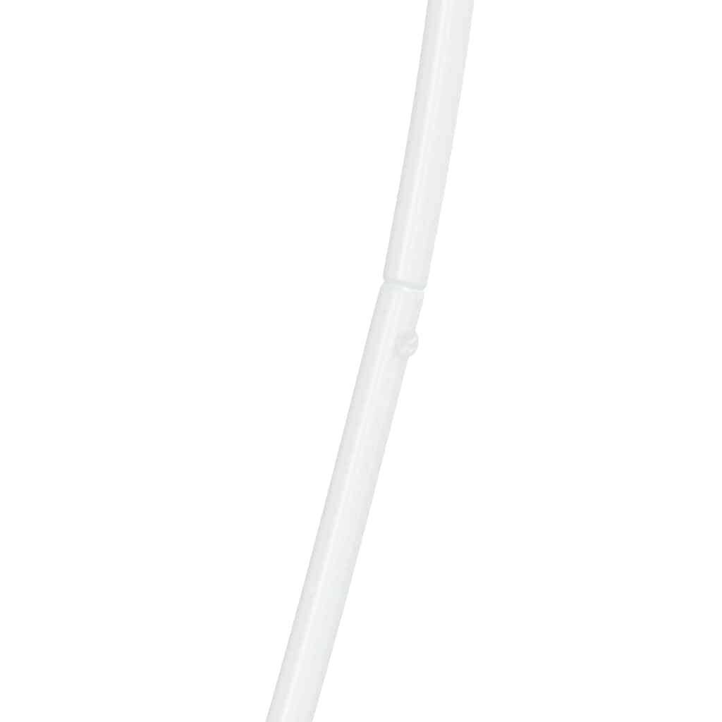 vidaXL Huwelijksboog Wit 195 x 35 x 211 cm Staal