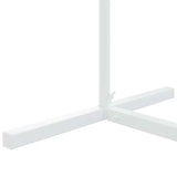 vidaXL Huwelijksboog Wit 100 x 39 x 200 cm Staal