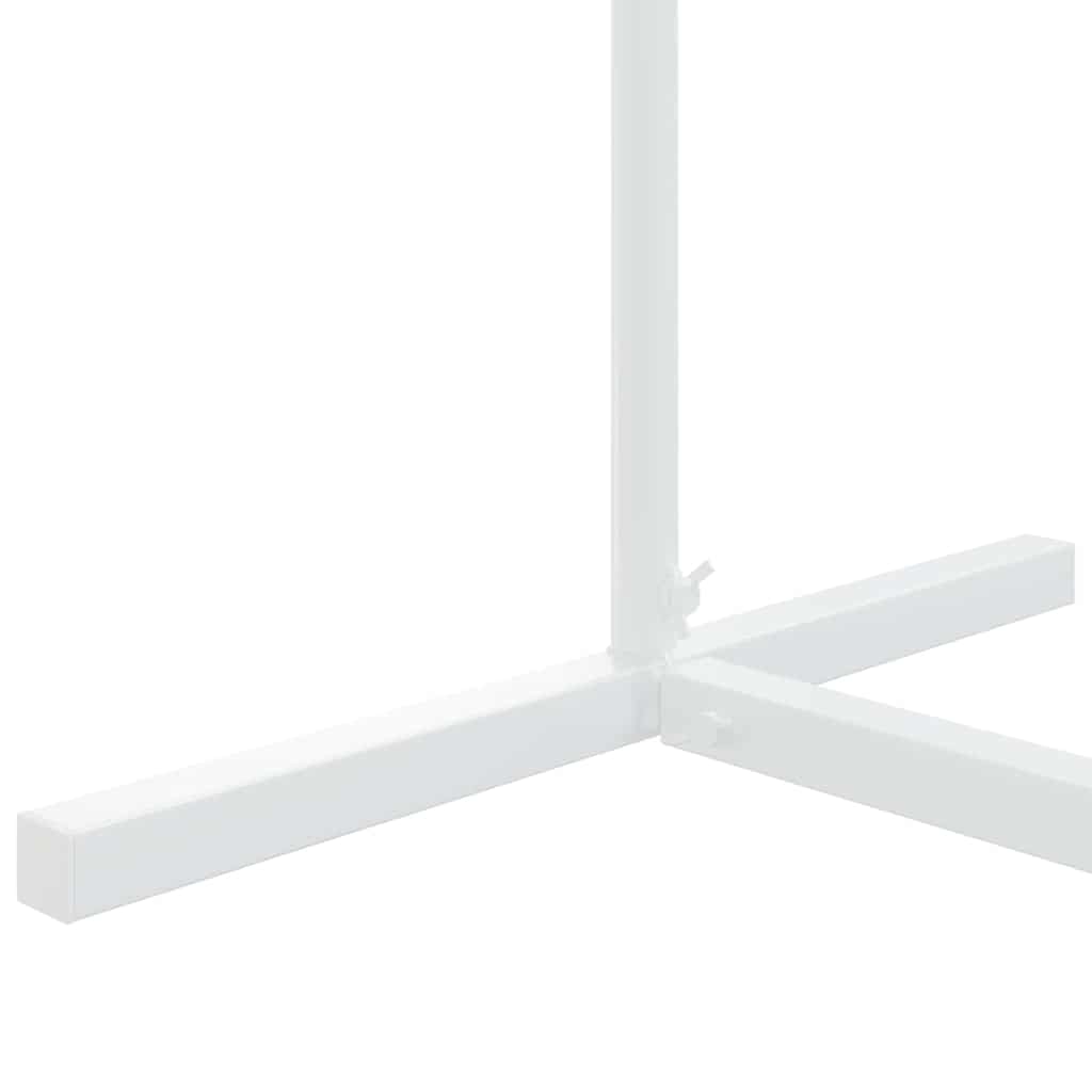 vidaXL Huwelijksboog 3 pcs Wit Staal