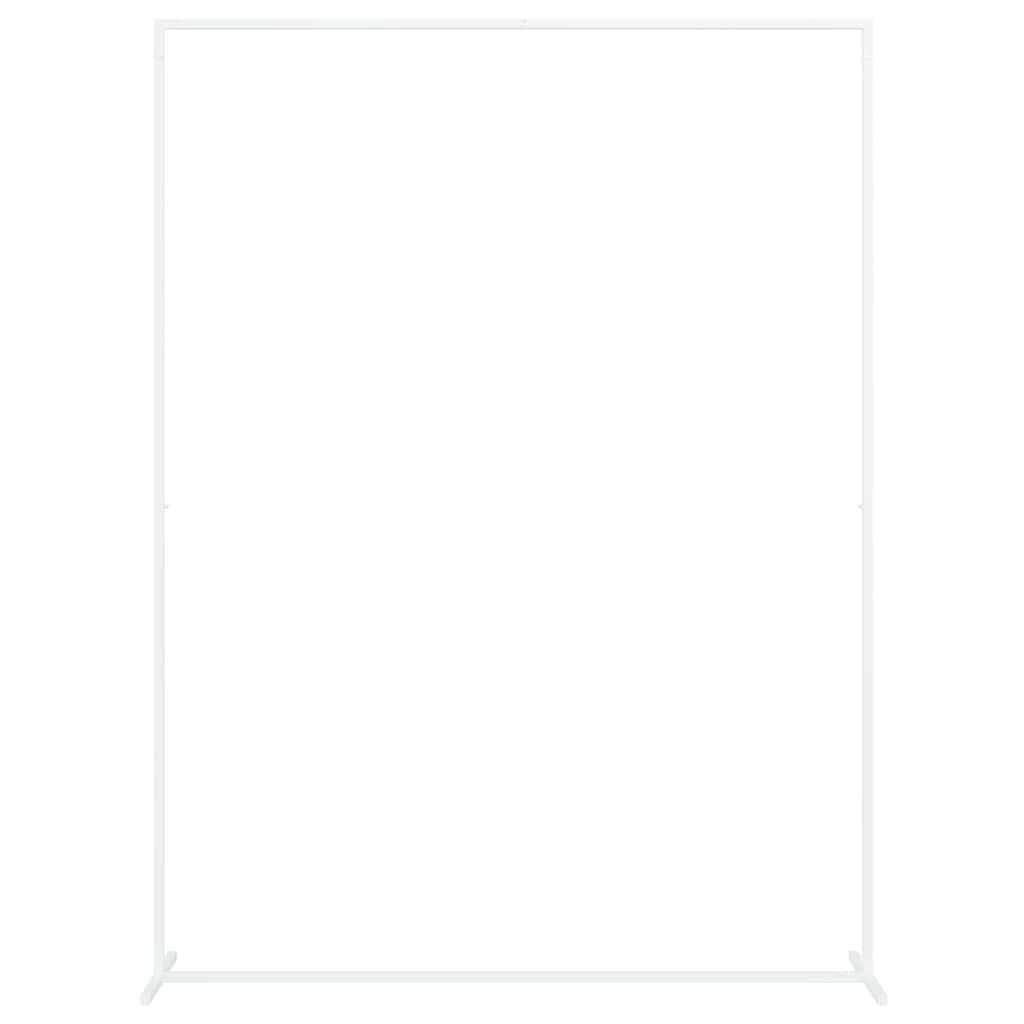 vidaXL Huwelijksboog Wit 150 x 49,5 x 200 cm Staal