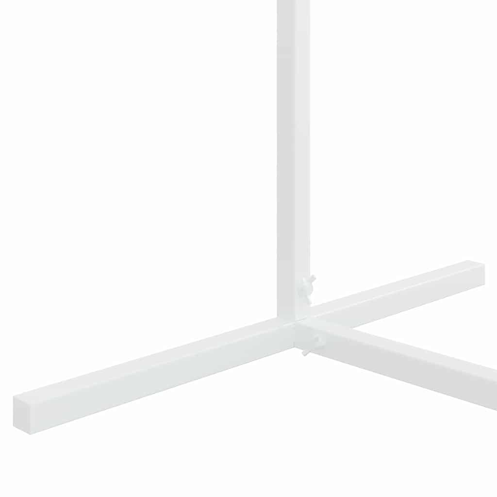 vidaXL Huwelijksboog Wit 150 x 49,5 x 200 cm Staal