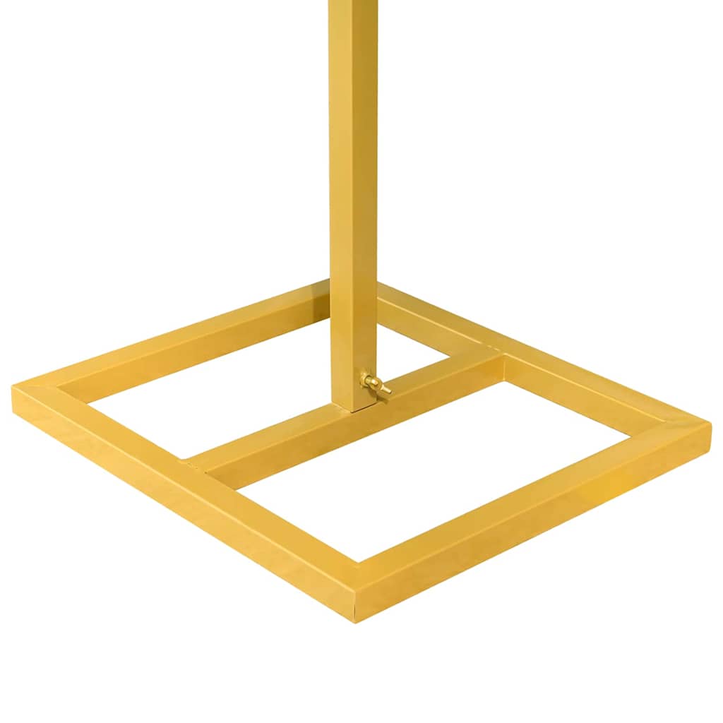 vidaXL Huwelijksboog Goud 338 x 35 x 300 cm Staal