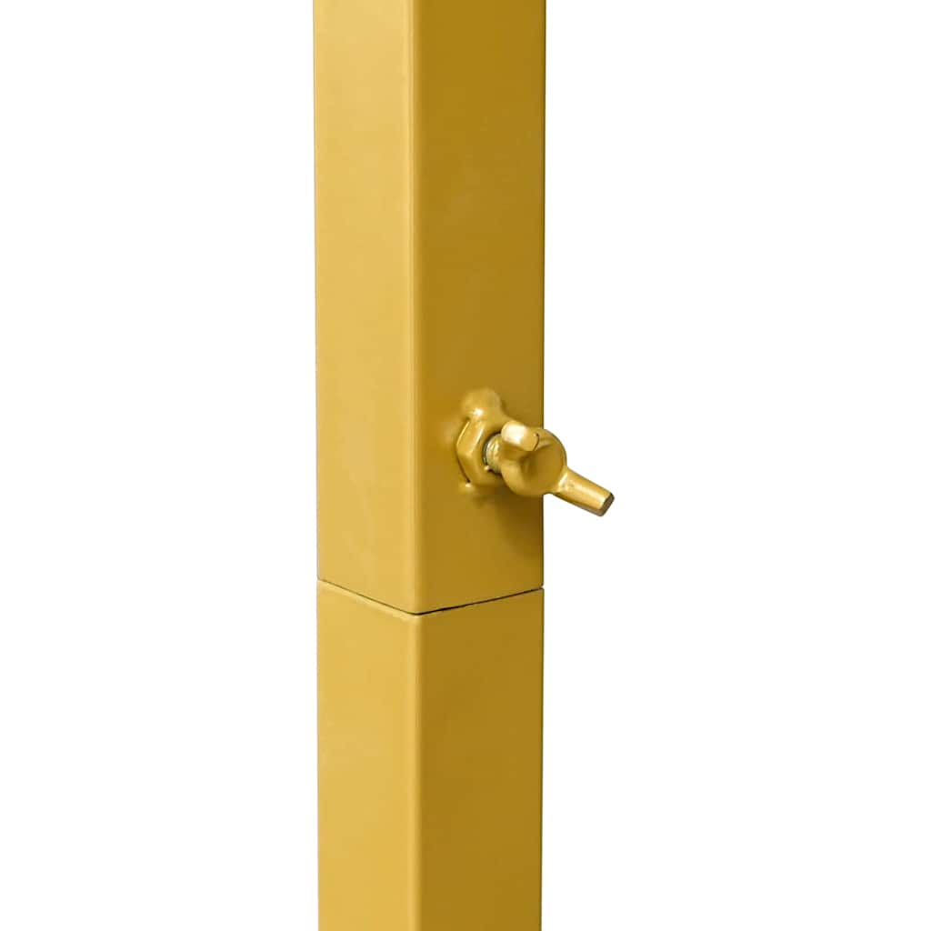 vidaXL Huwelijksboog Goud 338 x 35 x 300 cm Staal