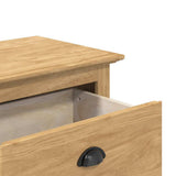 vidaXL Gangbank BODO 114x40x45 cm wit