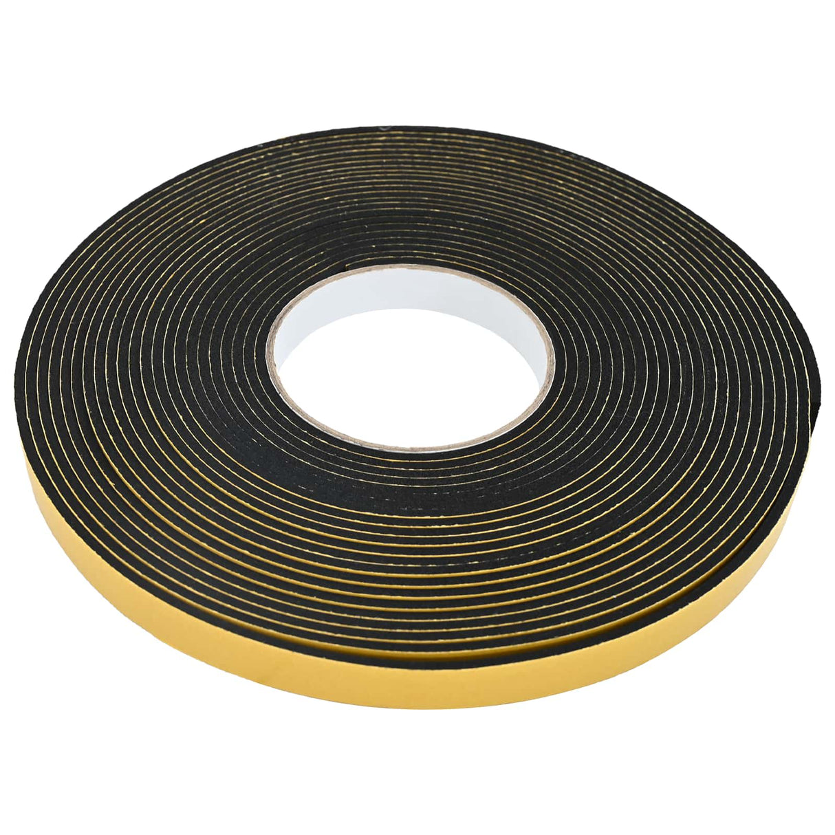 vidaXL Zelfklevende schuimtape Zwart 10mm x 10m CR Schuim