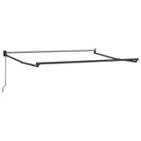 vidaXL Inklapbare Luifel Wit 500 × 300 cm Aluminium