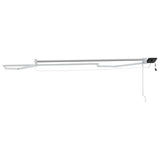 vidaXL Elektrisch Uittrekbaar Markies Frame Wit 2,5 x 2 m Aluminium