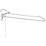 vidaXL Elektrisch Uittrekbaar Markies Frame Wit 2,5 x 2 m Aluminium