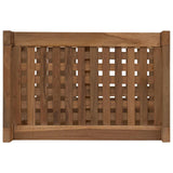 vidaXL Badkamerrek Naturel 45 x 30 x 45 cm Massief Teakhout