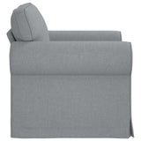 vidaXL Sofa Light Grey 95 x 82 x 80 cm Fabric