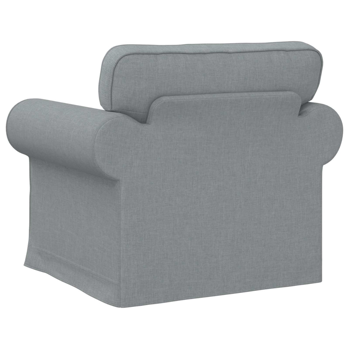 vidaXL Sofa Light Grey 95 x 82 x 80 cm Fabric