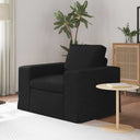 vidaXL Bank Lichtgrijs 103 x 80 x 82 cm Stof