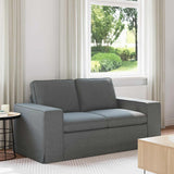 vidaXL Bank Lichtgrijs 103 x 80 x 82 cm Stof