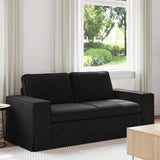 vidaXL Bank Lichtgrijs 103 x 80 x 82 cm Stof