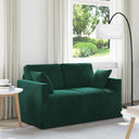 vidaXL Bank Lichtgrijs 78 x 78 x 80 cm Fluweel