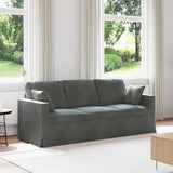 vidaXL Bank Lichtgrijs 78 x 78 x 80 cm Fluweel