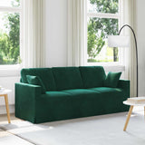 vidaXL Bank Lichtgrijs 78 x 78 x 80 cm Fluweel