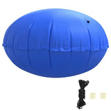 vidaXL Winter Poolkussen Blauw Ø 220 x 140 cm PVC