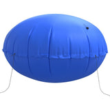 vidaXL Winter Poolkussen Blauw Ø 220 x 140 cm PVC
