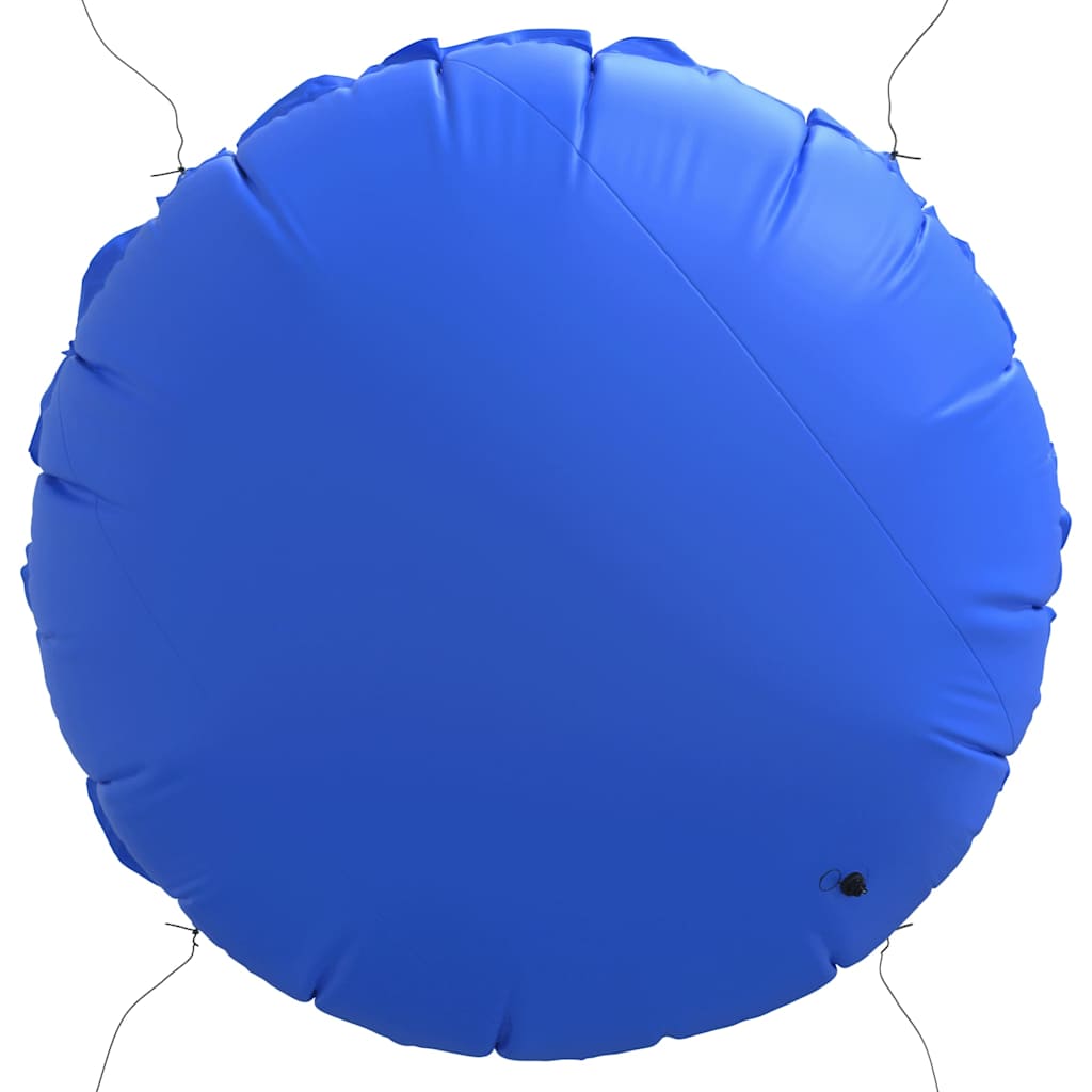 vidaXL Winter Poolkussen Blauw Ø 220 x 140 cm PVC
