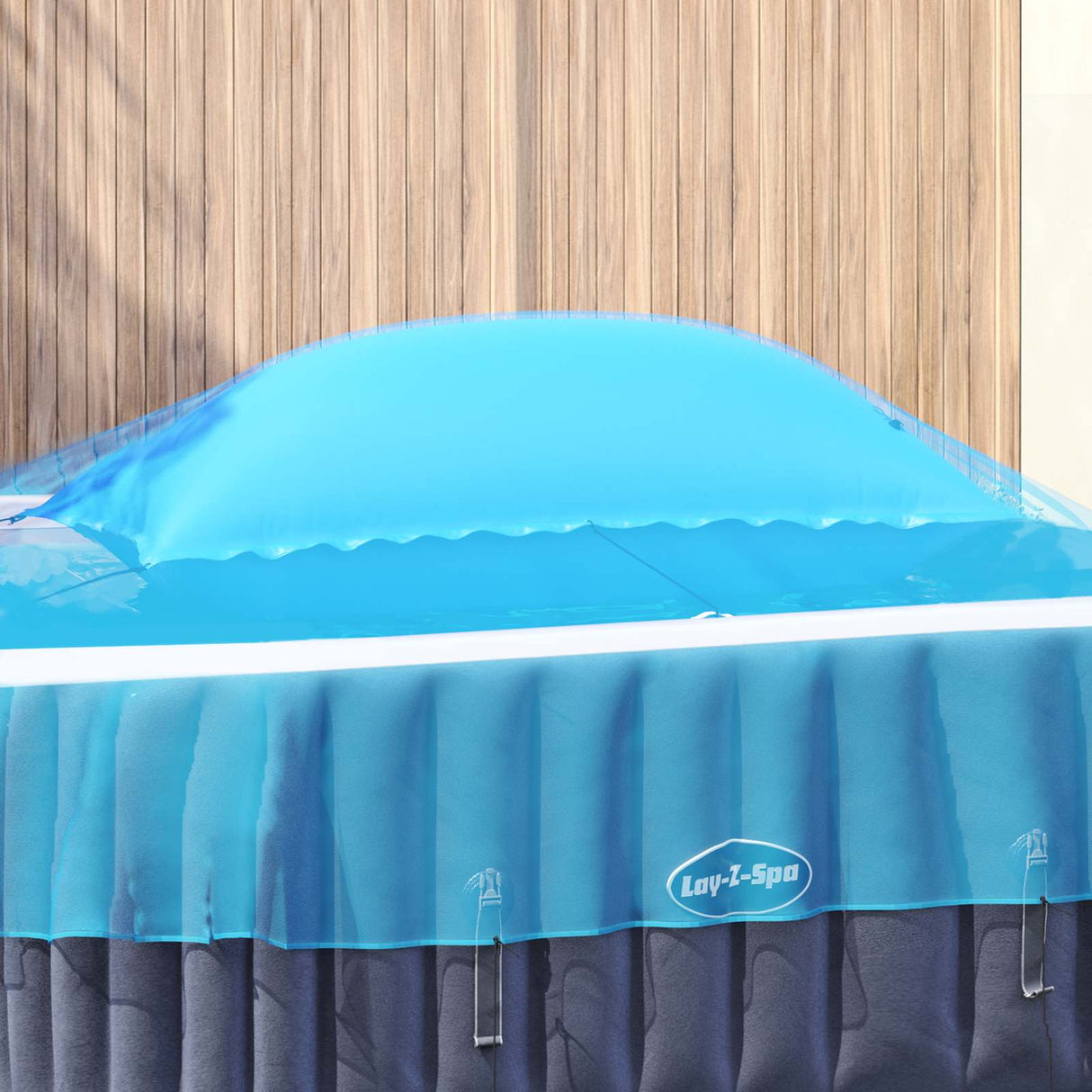 vidaXL Winter Poolkussen Blauw 380 x 180 x 140 cm PVC