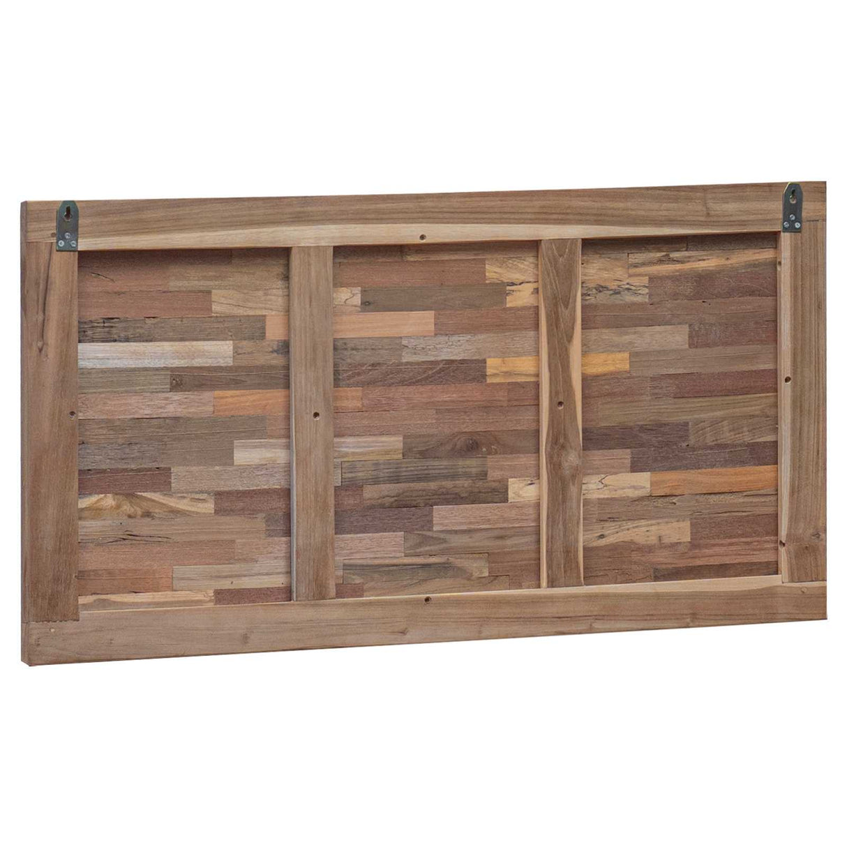 vidaXL Bed Hoofdbord Naturel Massief Teakhout