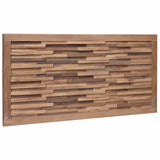 vidaXL Bed Hoofdbord Naturel Massief Teakhout
