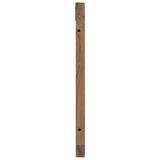 vidaXL Bed Headboard Natural Solid Teak Wood