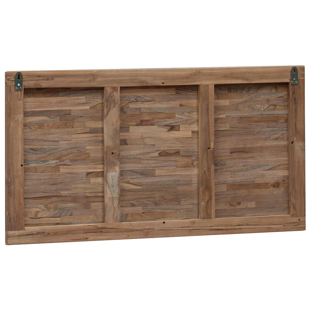 vidaXL Bed Headboard Natural Solid Teak Wood