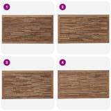 vidaXL Bed Headboard Natural Solid Teak Wood