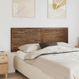 vidaXL Bed Headboard Natural Solid Teak Wood